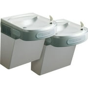 Elkay EZSTL8S2JOC Wall-Mount Bi-Level Water Cooler, Non-Filtered, Light Gray Granite
