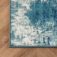 thumbnail image 3 of Luxe Weavers Victoria Collection 9086 Light Blue 4x5 Abstract Area Rug, 3 of 6