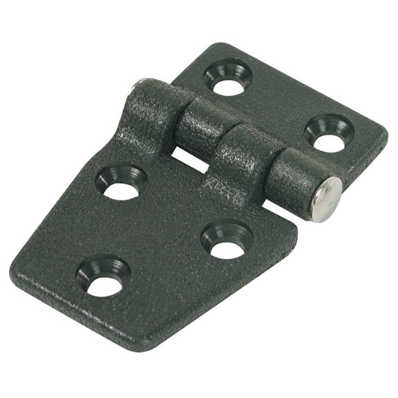 WHITECAP SHORTSIDED DOOR HINGE 1-3/8" X 2-1/4" BLACK NYLON
