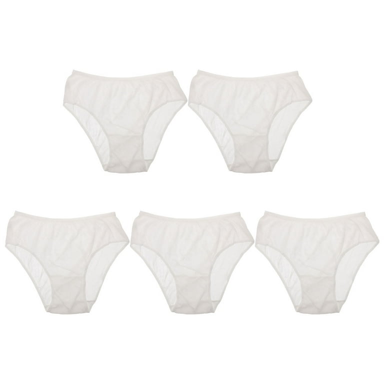 Briefs Underwear Disposable Panties Women Cotton Travel Spa