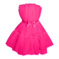 thumbnail image 3 of Robe en Tulle Sans Manches Mini Robe en Maille Petite Robe Noire Robe de Soirée Robe de Retour à la Maison, 3 of 3