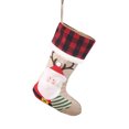 thumbnail image 1 of Ounissouiy Calcetín de Navidad Adorno para el hogar Encantadora decoración de vacaciones Bolsas de regalo Decoraciones colgantes Calcetín de Navidad Kits de decoración para fiestas Papá Noel Ounissouiy HA069685-02, 1 of 6