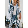 thumbnail image 1 of Women's White/Red Tokyo Medallion Kimono, 1 of 6