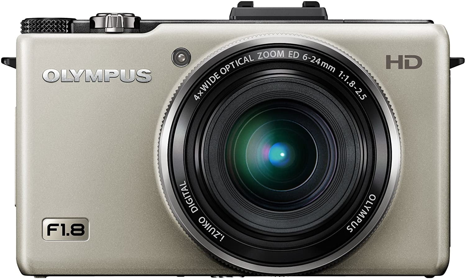Olympus XZ1 Digital Camera Silver (10MP, 4X i.Zuiko Wide Optical