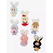 Baby Three Collectible Mystery Plush - Blind Box Surprise Toy - Macaron Cute Bunny Plush Collection - Includes 1 Random Character