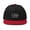 Black/ Red, variant on It's going to be a Helvetica good time Cap (Grey)