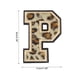 thumbnail image 2 of Uxcell Letras P Patches Leopardo Letras Planas Termoadhesivas P Parches 6CM/2.36" Proceso de Adhesivo Termofusible para Reparación de Ropa 3PCS, 2 of 7