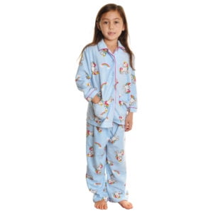 Angelina Cozy Fleece Matching Family Pajama Set - Warm & Soft Holiday PJs For Everyone