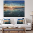 thumbnail image 4 of Design Art - Blue Seashore with Distant Sunset, 4 of 5