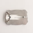 thumbnail image 4 of Vintage Style Western Rectangle Edge Custom Blank Belt Buckle Boucle de Ceinture, 4 of 5