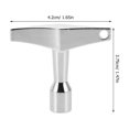 thumbnail image 2 of OUNONA 5Ud Llave Para Bombo Plata Universal Kit De Afinación Para Tambores Precisión Y Durabilidad, 2 of 8