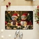 thumbnail image 5 of Yhmxh Alfombrillas de baño para baño Alfombra de baño Tapete navideño absorbente para cocina y baño Decoración del baño, 5 of 5