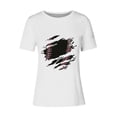 thumbnail image 4 of Lilgiuy Game Day Baseball Shirt for Women Cute Mom Softball Tee Tops Trendy Gameday Baseball Casual Short Sleeve Shirts for Game Day(Purple,L), 4 of 4