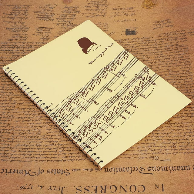 Cuaderno de Notación Musical Bling Bling 50 Páginas