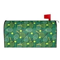 thumbnail image 3 of Fotbe Tennis Rackets and Balls Mailbox Covers Post Letter Box Cover Garden Decor Standard Size-21x18 in, 3 of 9