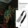 thumbnail image 3 of Minkissy Ceinture de Saxophone Anti-Rouille Grise pour Joueurs de Saxophone 1Pcs, 3 of 5