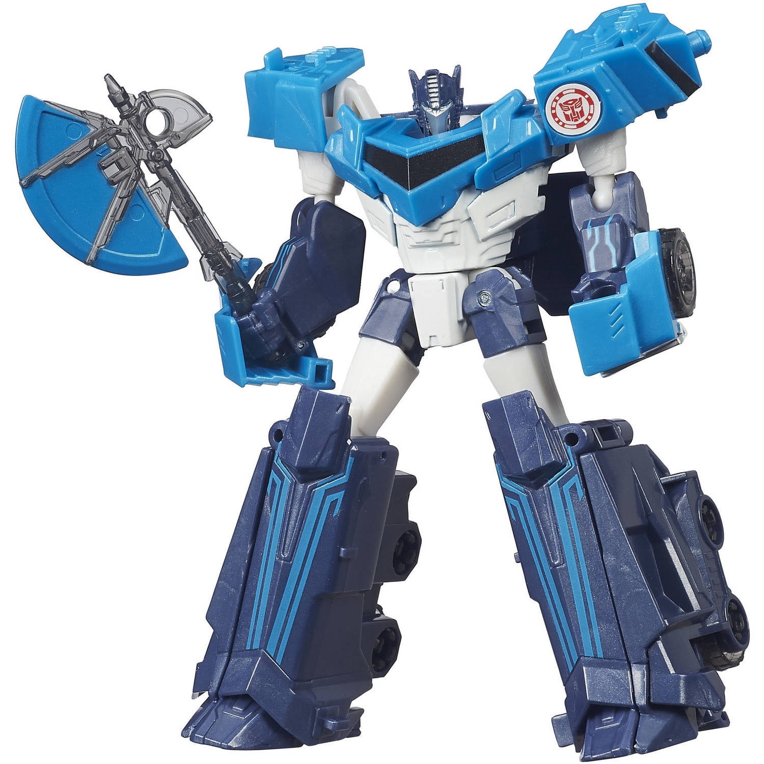 Transformers Robots in Disguise Warrior Class Blizzard Strike Optimus Prime Figure - Walmart.com