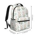 thumbnail image 2 of Fotbe Rabbit And Flower Pattern Casual Backpack for School, Travel, and Outdoor Activities - Durable, Lightweight, and Comfortable, 2 of 5