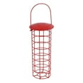 thumbnail image 5 of Bird Feeder with Lid Metal Mesh Bird Feeder Wild Bird Tube Feeders Hanging Suet Ball Holder Feeding Tool for Birds, 5 of 13
