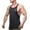 Black, variant on Men Muscle Sleeveless Shirts Bodybuilding Sport Fitness Workout Tank Tops Lightweight Racerback Gym Stringer Tank Tops Black,L