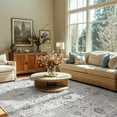 thumbnail image 4 of Area Rug x Vintage Rug Indoor Washable Rug Retro Accent Rug Distressed Carpet Multi Floral Print Country Boho Rug Non Slip Kitchen Bedroom Living Room Dining Room Office, 4 of 9