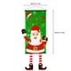 thumbnail image 5 of Inteprter 115x40cm Feliz Navidad decoración para el hogar Noel 2020 Navidad guirnalda adornos Navidad Feliz Año Nuevo decoración puerta delantera Banner Kits de decoración para fiestas Papá Noel Inteprter HA001182-03, 5 of 6