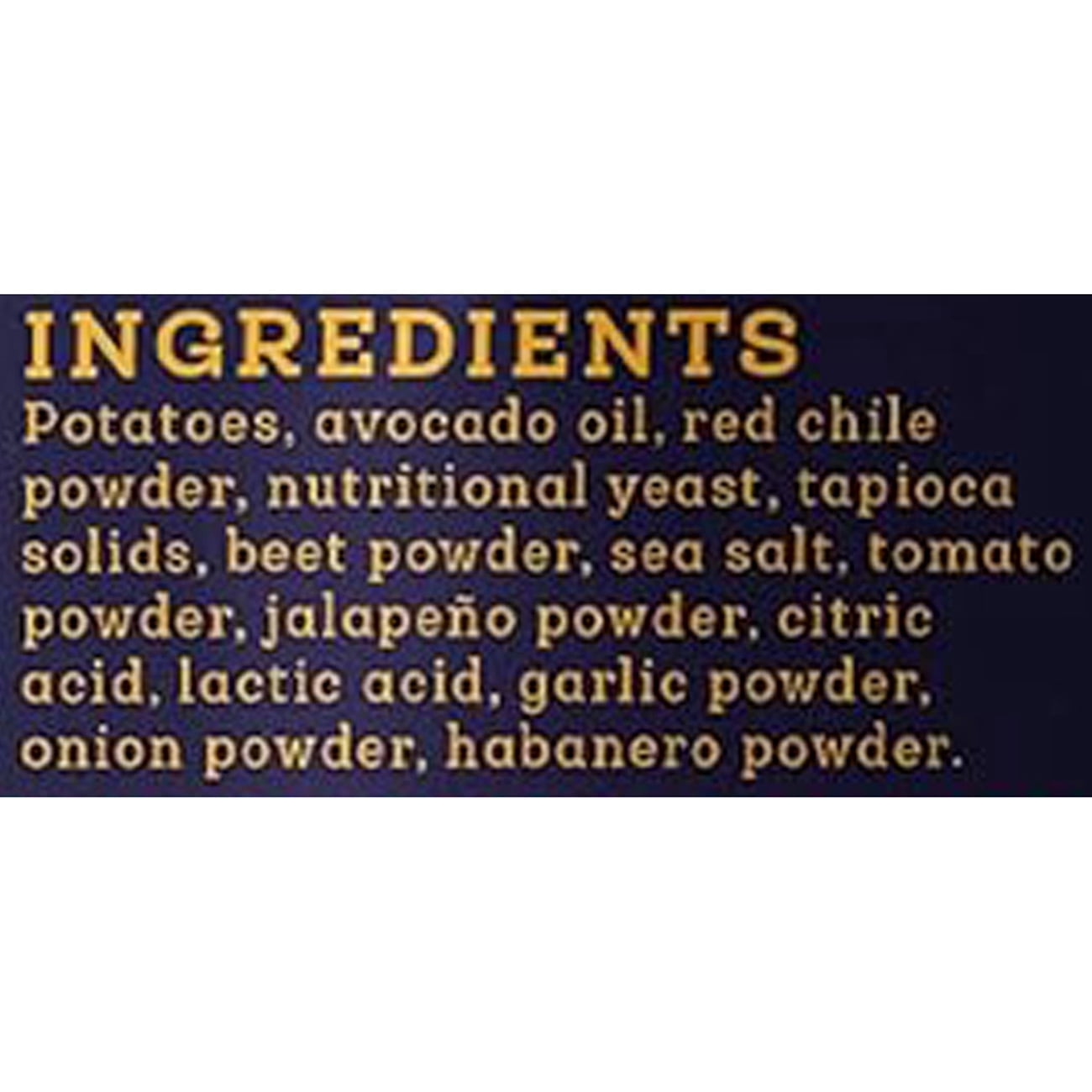Siete Grain Free Kettle Cooked Potato Chips | Gluten Free Chips | Vegan Snacks | Non Gmo | Fuego, (Pack Of 6)