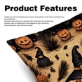 thumbnail image 2 of Halloween Broom Inserts Set - 2-Pack Decorative Pillows with Unique Patterns for Throw Pillow Covers for Home Decor, Sofa, Bed - Available in 16x16, 18x18 & 20x20, 2 of 6