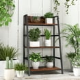 thumbnail image 4 of Costway 2PC 3-Tier Ladder Bookshelf Industrial Storage Rack Bookcase Plant Display Shelf, 4 of 10