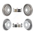 thumbnail image 1 of Transit Auto Front Rear Ceramic Pads and Coated Disc Brake Rotors Kit for Car 2010 Hyundai Elantra Sedan From 03 23 10 KGA-101426, 1 of 11