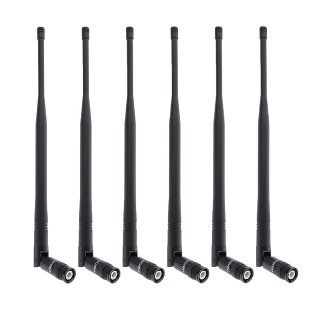 Micrófono de 6 Líneas de Señal de Antena de Ganancia Bnc Sunnimix Antena de micrófono