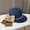 Navy Blue, variant on Women Straw Sun Visor, Wide Brim UPF 50+ UV Protection hat, Adjustable Roll UP Ponytail Cap, Foldable Packable Beach Hat