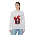 thumbnail image 6 of Skull Blood Roses Red Balloons Unisex Heavy Blend™ Crewneck Sweatshirt, 6 of 7