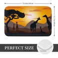 thumbnail image 2 of Pofeuu Giraffes Of The African Savannah Print Flannel Doormats Rug16"x24"Rug Washable Doormats Indoor Outdoor Rugs for Layered Front Door Mats, Porch, Kitchen, Entryway, 2 of 7