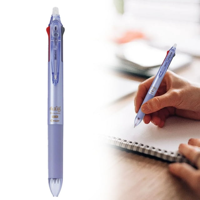 AKEGAMN Liquidation! Stylo Multifonction Effaçable Tricolore – Pointe 0,38 mm pour Examens, Croquis et Prise de Notes Encre Effaçable à Friction Fluide 5 ml 5. **Portable & ** – Conception Légère Mais Robuste avec un p