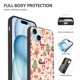 thumbnail image 4 of Funda navideña para iPhone 15, a prueba de golpes, con PC y TPU para cámara dual., 4 of 8