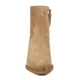 thumbnail image 4 of Sam Edelman Wilda Golden Caramel Stacked Block Heeled Pointed Toe Western Boots (Golden Caramel, 7.5), 4 of 6