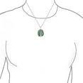 thumbnail image 3 of Bling Jewelry Womens Lapis Turquoise Abalone Tree of Life Pendant Necklace in Sterling Silver, 3 of 5