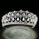 thumbnail image 1 of Corona nupcial, tocado bohemio, diadema floral, accesorio para fotografía (blanco), 1 of 5