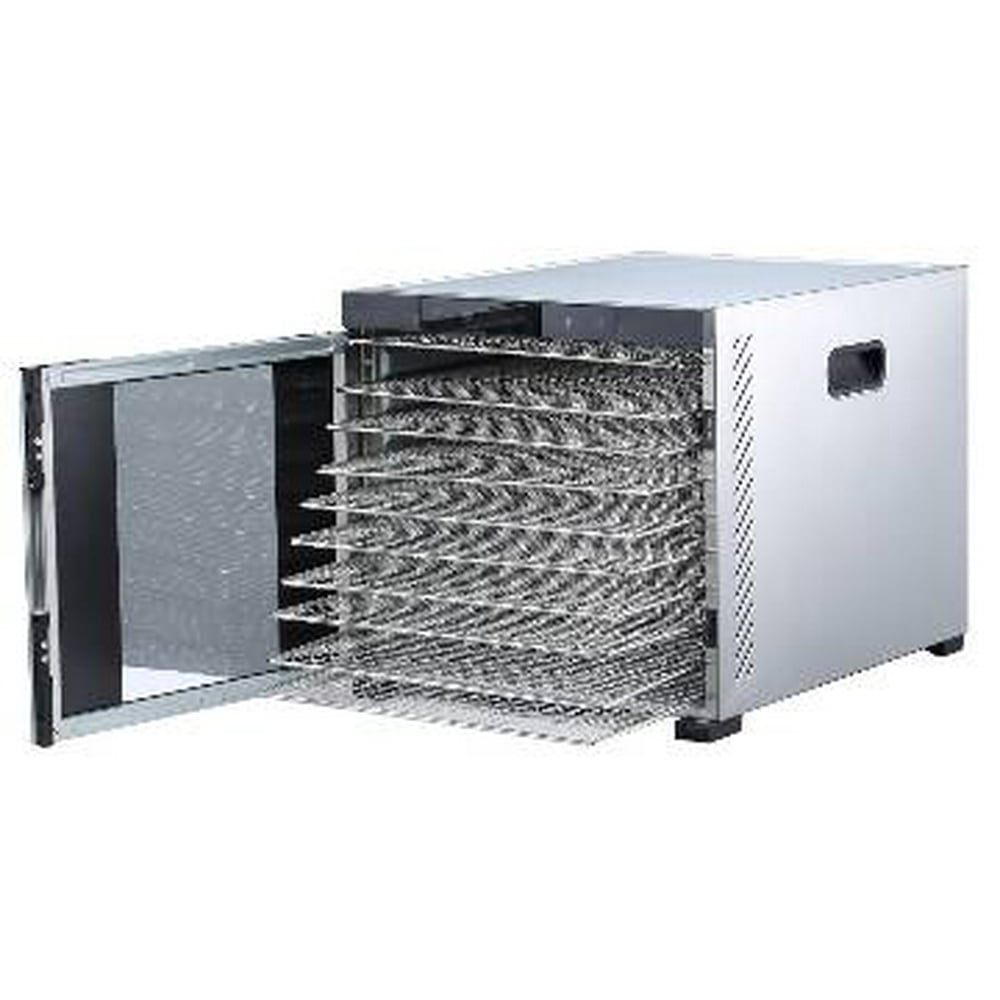 Samson "Silent" 10 Tray All Stainless Tray Dehydrator Digital