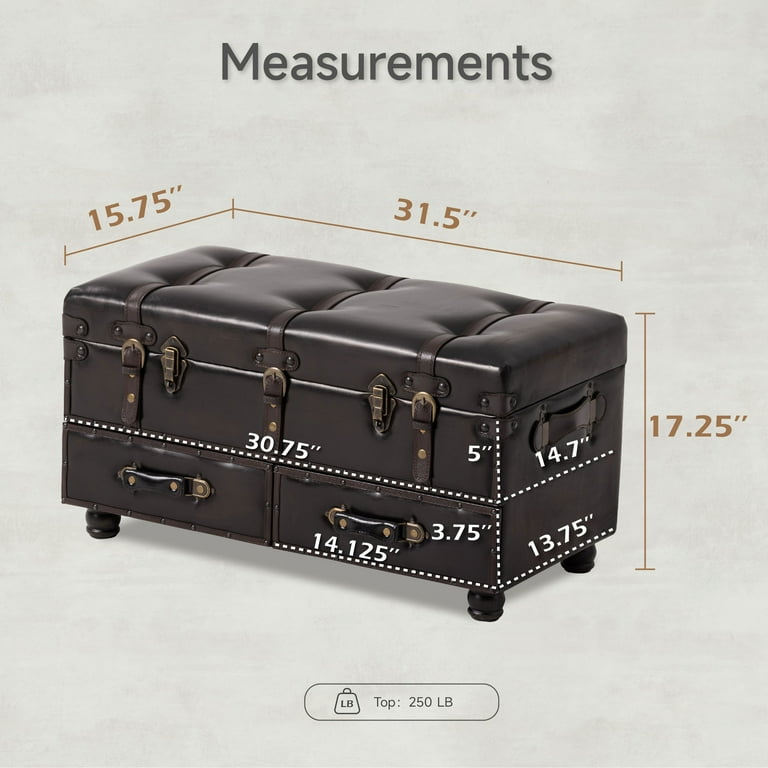 その他 40's Vintage trunk case COZAYH HOME Vintage Trunk