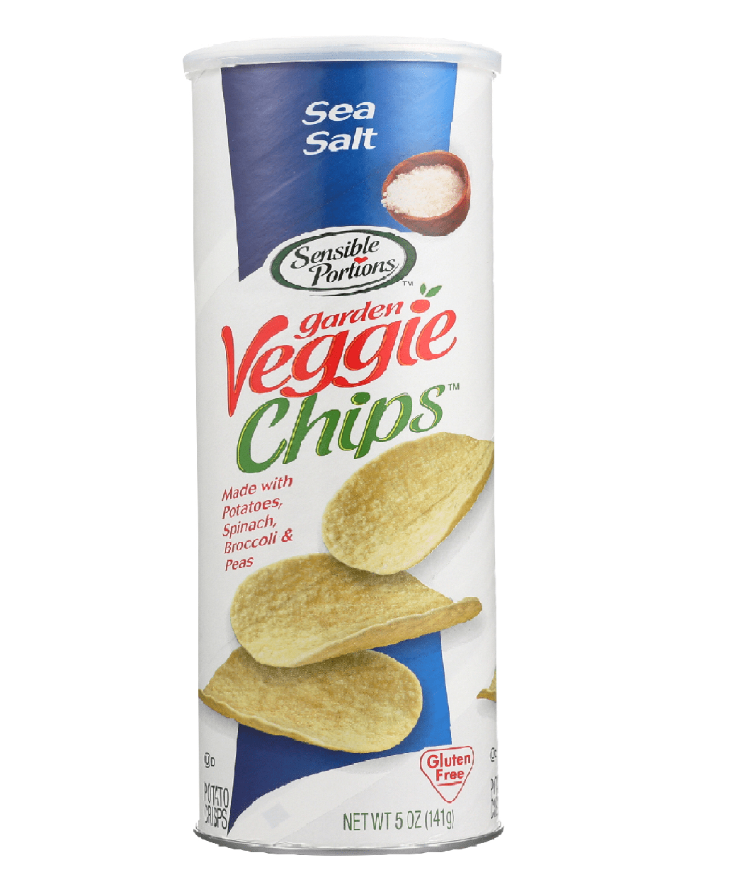 Sensible Portions Sea Salt Garden Veggie Chips, 5 oz (Pack of 12