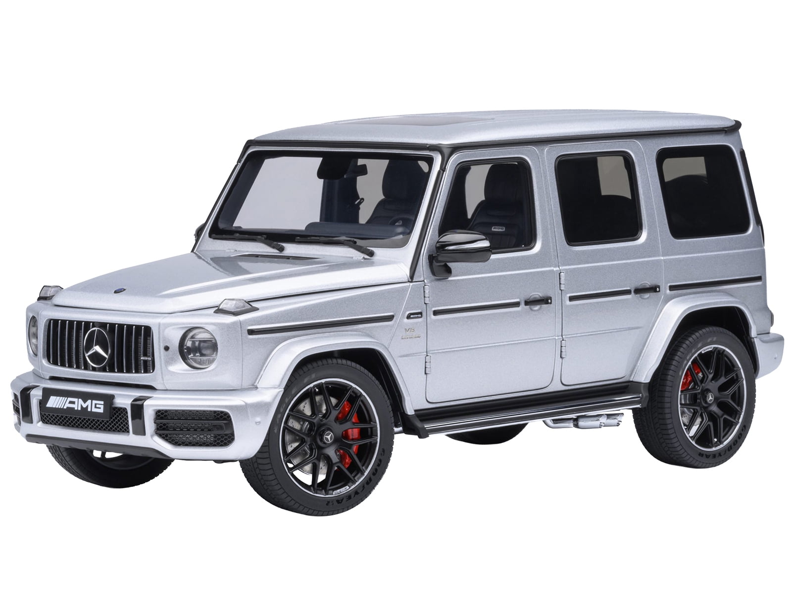 2019 Mercedes-Benz AMG G63 Brilliant Blue Metallic 1/18 Model Car