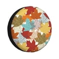thumbnail image 2 of Balery Fall Maple Leaves Tire Covers - Tough Tire Wheel Protector for Truck, SUV, Trailer, Camper, RV -17 inch, 2 of 8