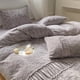 thumbnail image 5 of Xiao Hua Juego de sábanas, juego de sábanas y fundas de almohada, juego de cama individual, ropa de cama de hotel, decoración del hogar (Gray), 5 of 5
