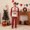 MERRY CHRISTMAS, variant on 100% Cotton Matching Family Pajamas Sets Christmas PJ's Deer HO HO Print Top and Pants Bottom Sleepwear