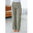 thumbnail image 2 of Marino Cargo Pants - Olive, 2 of 7