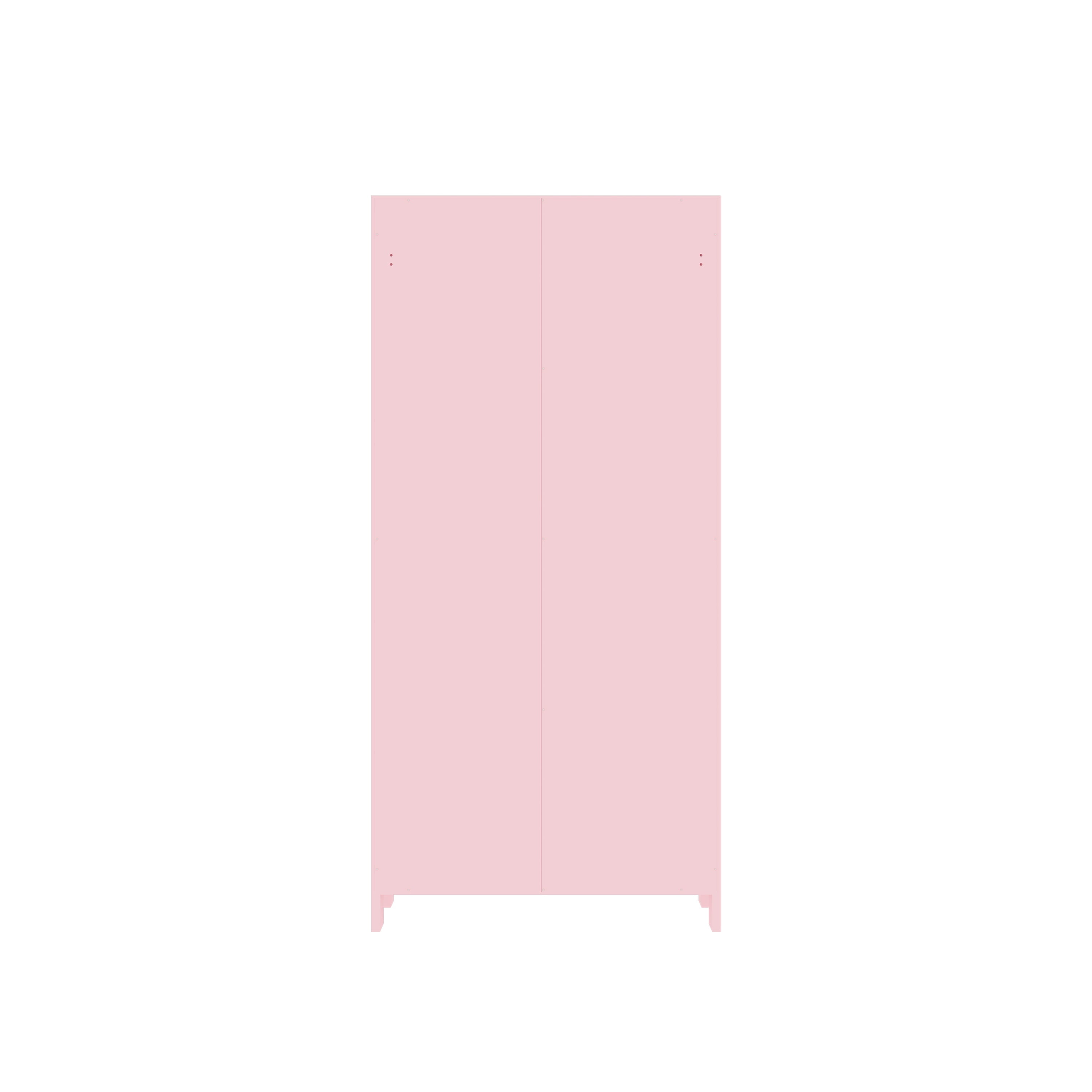 House of Happy Arched Bookshelf, Pink