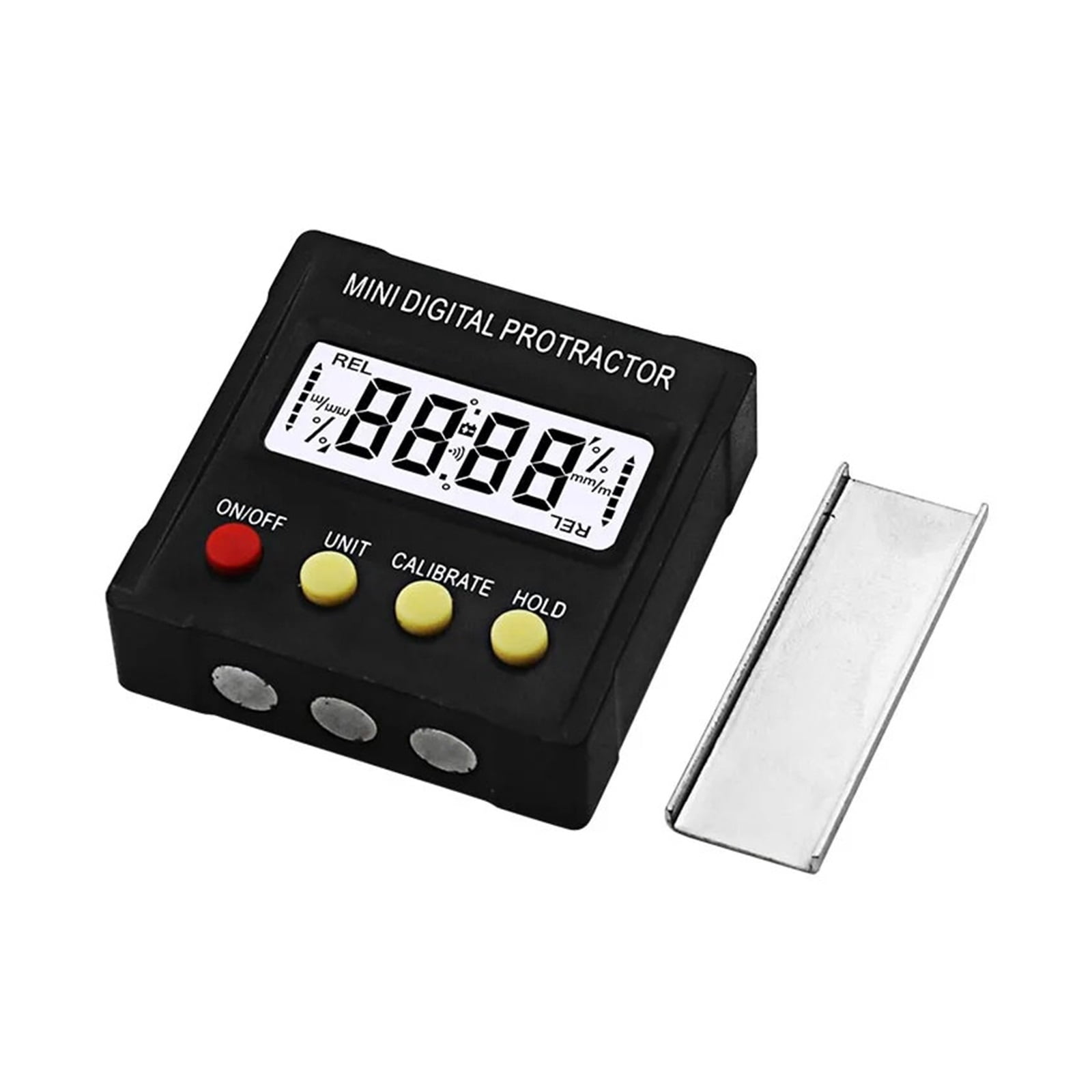 360 Degree Mini Digital Protractor Inclinometer Electronic Level Box Magnetic Base Measuring Tools ,Water-Proof & Dust Resistant