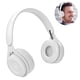 thumbnail image 2 of Auriculares Bluetooth orejeras de proteína de memoria suave y micrófono integrado para iPhone/teléfono Android/PC/TVBlanco Xemadio 223000-1, 2 of 7